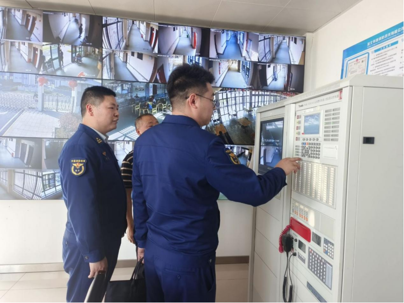 荆州区消防“清单式”排查养老机构火患